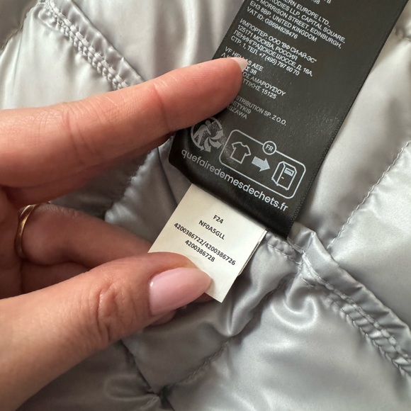 The North Face - ThermoBall Eco Jacket 2.0 - Men's Size L - Grey & White - NWOT - Picture 8 of 12